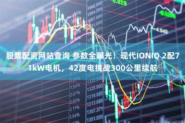 股票配资网站查询 参数全曝光！现代IONIQ 2配71kW电机，42度电挑战300公里续航