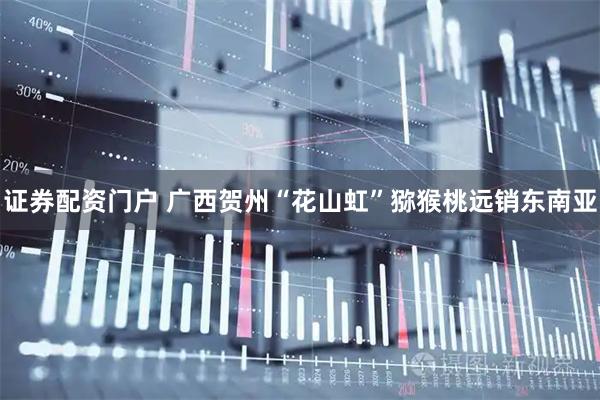 证券配资门户 广西贺州“花山虹”猕猴桃远销东南亚